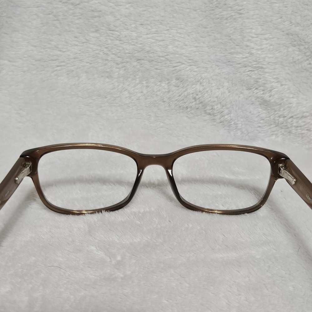 Lenton & Rusby LR5002 200 Brown‎ Crystal Eyeglass Frames Only 52-17 135 - Picture 4 of 8